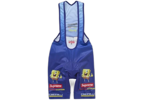 Supreme SpongeBob SquarePants Castelli Cycling Bib Blue