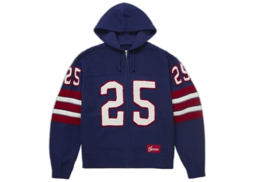 Supreme Sport Zip Up Hooded Sweater (FW25) Navy