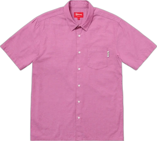 Supreme SS Oxford Shirt Red