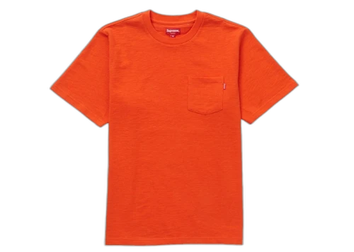 Supreme SS Pocket Tee (SS19) Heather Dark Orange