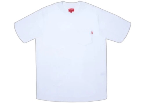 Supreme S/S Pocket Tee White