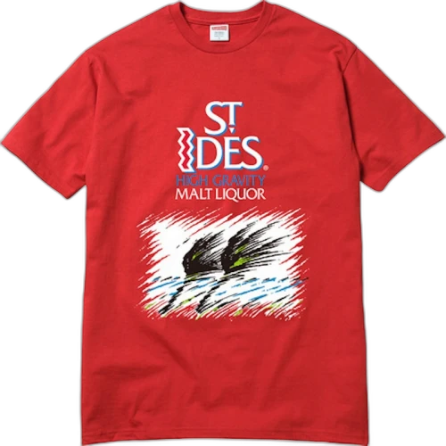 Supreme St. Ides Tee Red
