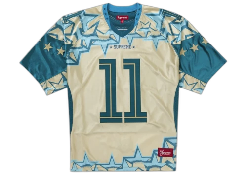 Supreme Stars Football Jersey Gold