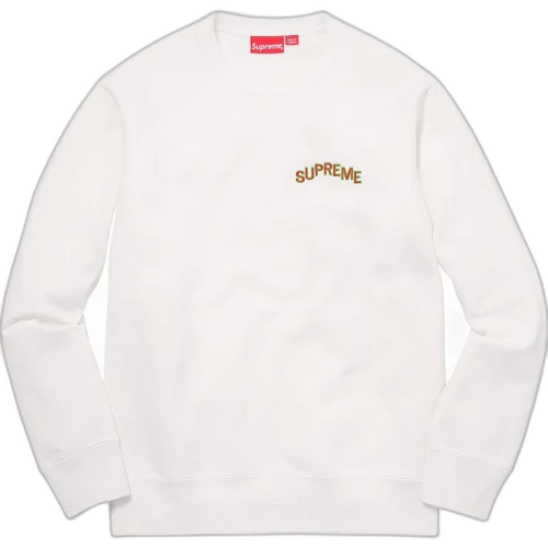Supreme Step Arc Crewneck White