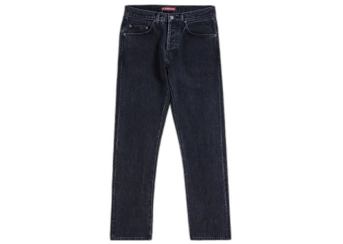 Supreme Stone Washed Slim Jean (FW19) Black
