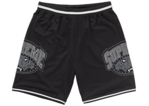 Supreme Studded Basketball Short Black