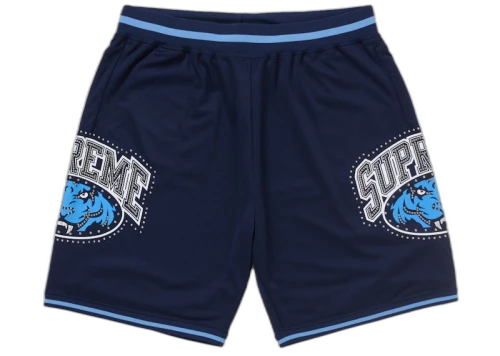 Supreme Studded Basketball Short Navy