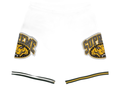 Supreme Studded Basketball Short White