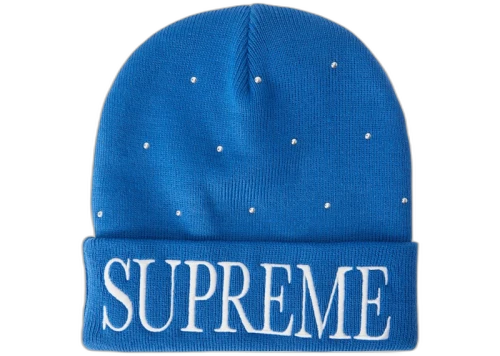 Supreme Studded Beanie Royal