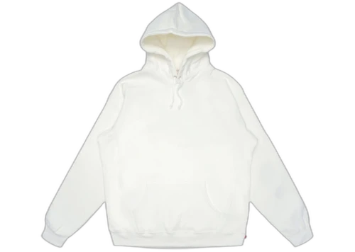 Supreme Studded Hooded Sweatshirt White