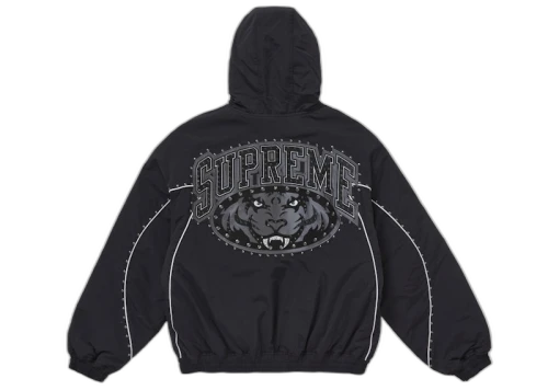 Supreme Studded Stadium Jacket Black