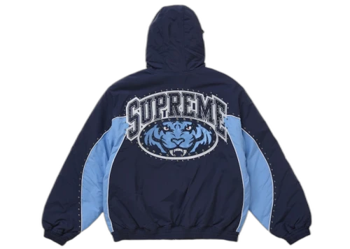 Supreme Studded Stadium Jacket Navy