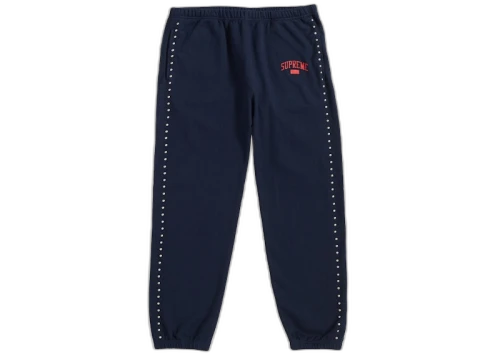 Supreme Studded Sweatpant Navy