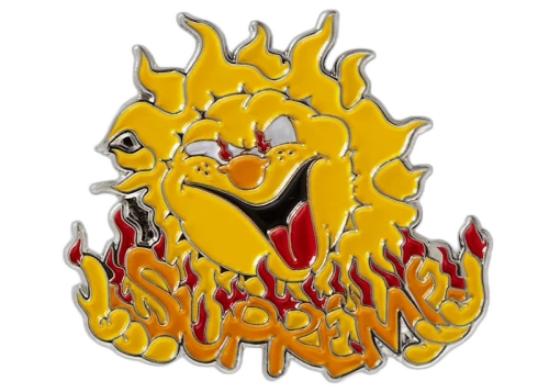 Supreme Sun Pin Yellow