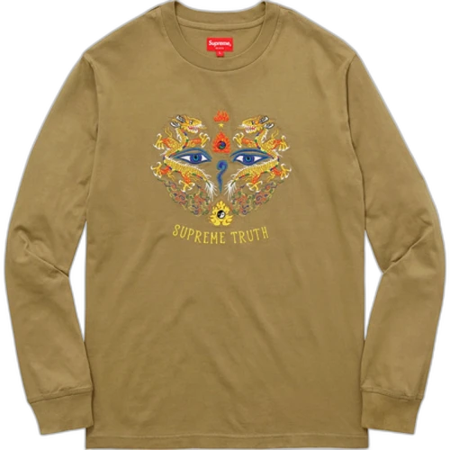 Supreme Truth Long Sleeve Tee Olive