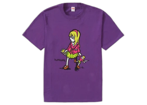 Supreme Suzie Switchblade Tee Purple