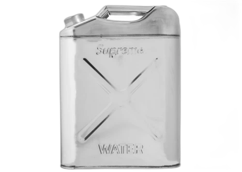 Supreme Swiss Link Stainless Steel 20L Water Can Silver