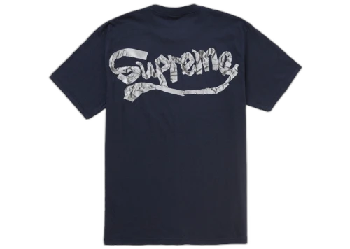 Supreme Tape Tee Navy
