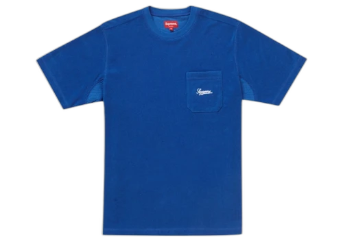 Supreme Terry Pocket Tee Royal