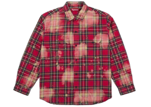 Supreme The Exorcist Flannel Shirt Red