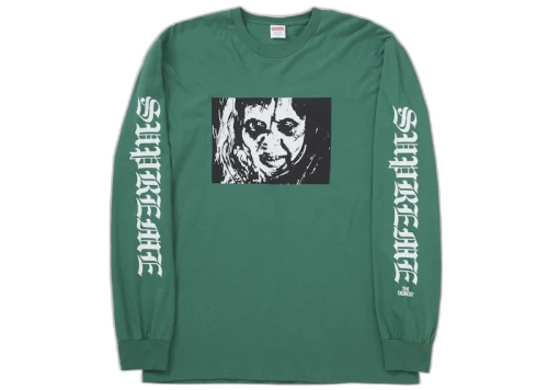 Supreme The Exorcist Mother L/S Tee Light Pine