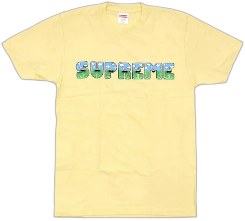 Supreme The Shit Tee Light Yellow