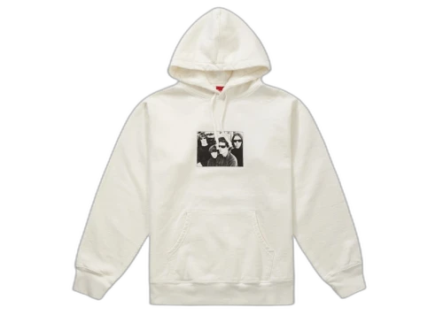 Supreme The Velvet Underground Hooded Sweatshirt White