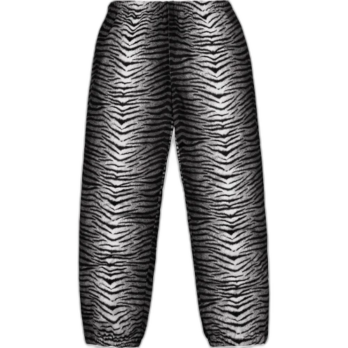 Supreme Tiger Stripe Track Pant White
