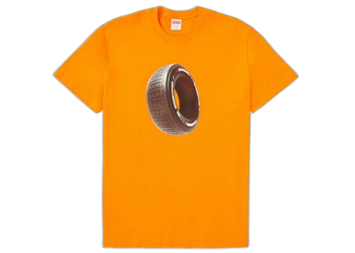 Supreme Tire Tee Orange
