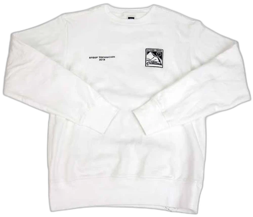 Supreme The North Face Steep Tech Crewneck White