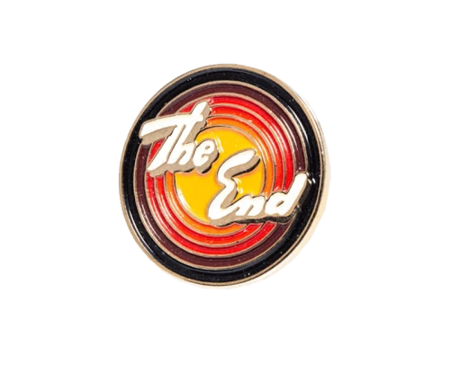 Supreme Tom & Jerry The End Pin Gold
