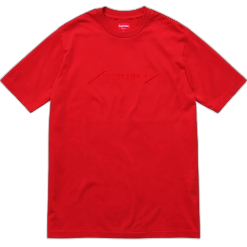 Supreme Tonal Embroidery Top Red