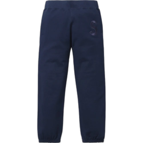 Supreme Tonal S Logo Sweatpant Navy