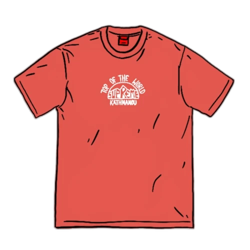 Supreme Top of the World S/S Top Cranberry