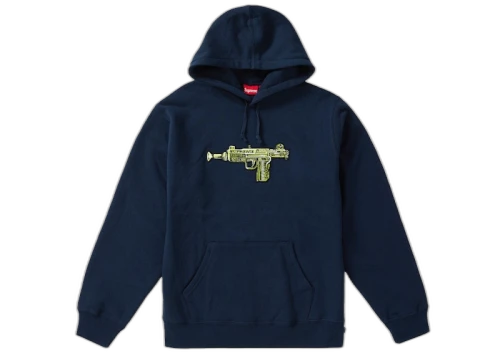 Supreme Toy Uzi Hooded Sweatshirt Navy