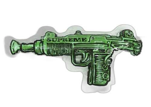 Supreme Toy Uzi Inflatable Pillow Lime