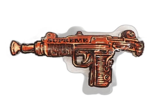 Supreme Toy Uzi Inflatable Pillow Orange
