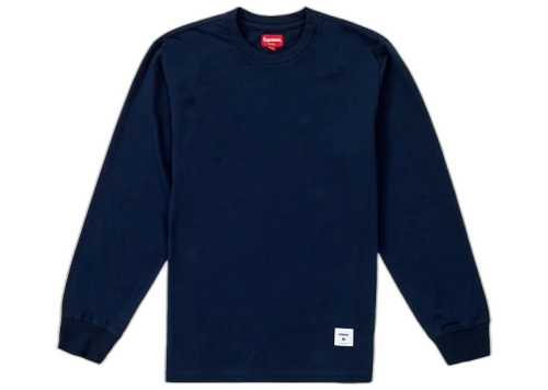 Supreme Trademark L/S Top Navy