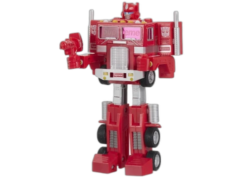 Supreme Transformers G1 Optimus Prime Figure Red