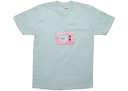 Supreme TV Tee Pale Blue