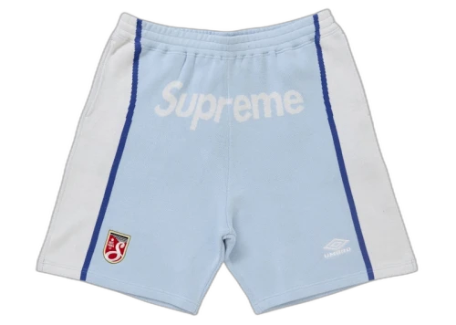 Supreme Umbro Knit Soccer Short Blue