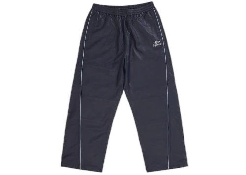Supreme Umbro Leather Track Pant Navy