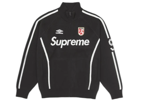 Supreme Umbro Zip Up Sweater Black