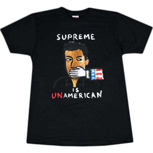 Supreme Unamerican Tee Black