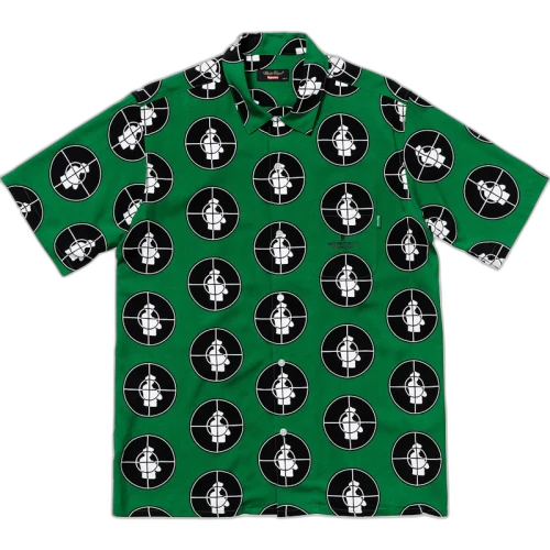 Supreme UNDERCOVER/Public Enemy Rayon Shirt Green