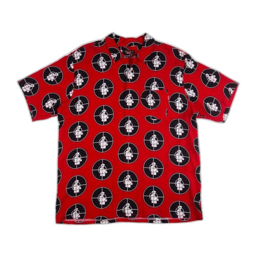 Supreme UNDERCOVER/Public Enemy Rayon Shirt Red