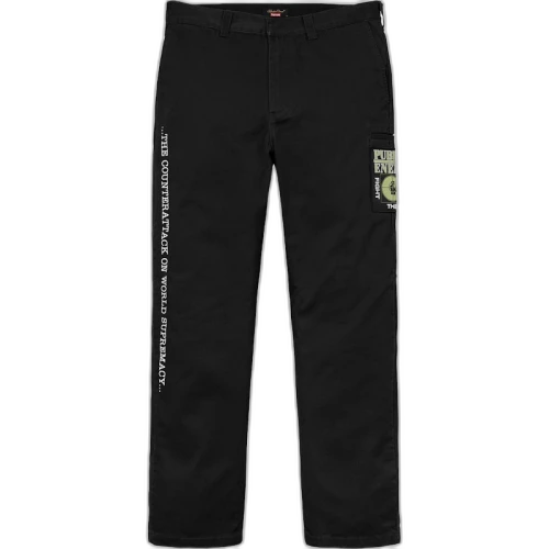 Supreme UNDERCOVER/Public Enemy Work Pant Black