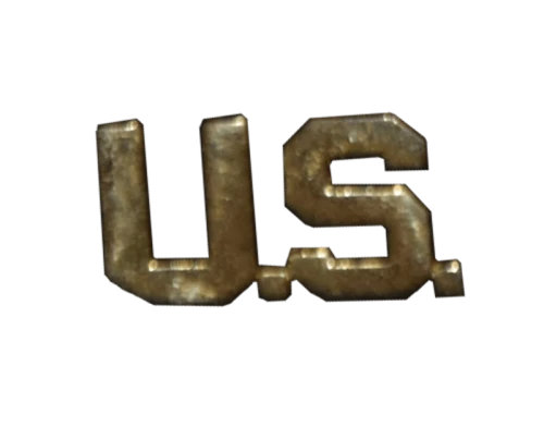 Supreme U.S. Pin (Cadet Jacket SS13) Gold
