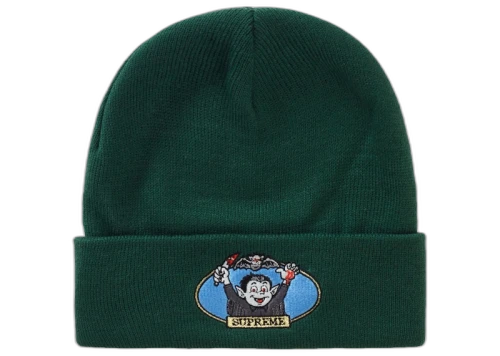 Supreme Vampire Boy Beanie Dark Green