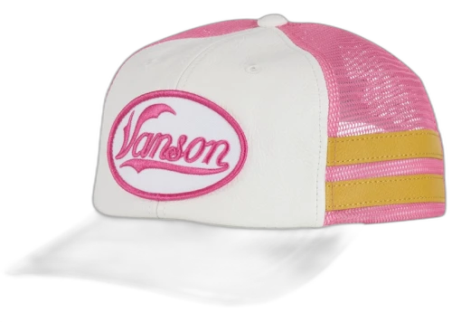 Supreme Vanson Leathers Mesh Back 6-Panel White